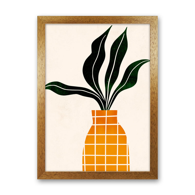 Peter, The Plant Art Print by Kubistika Oak Grain