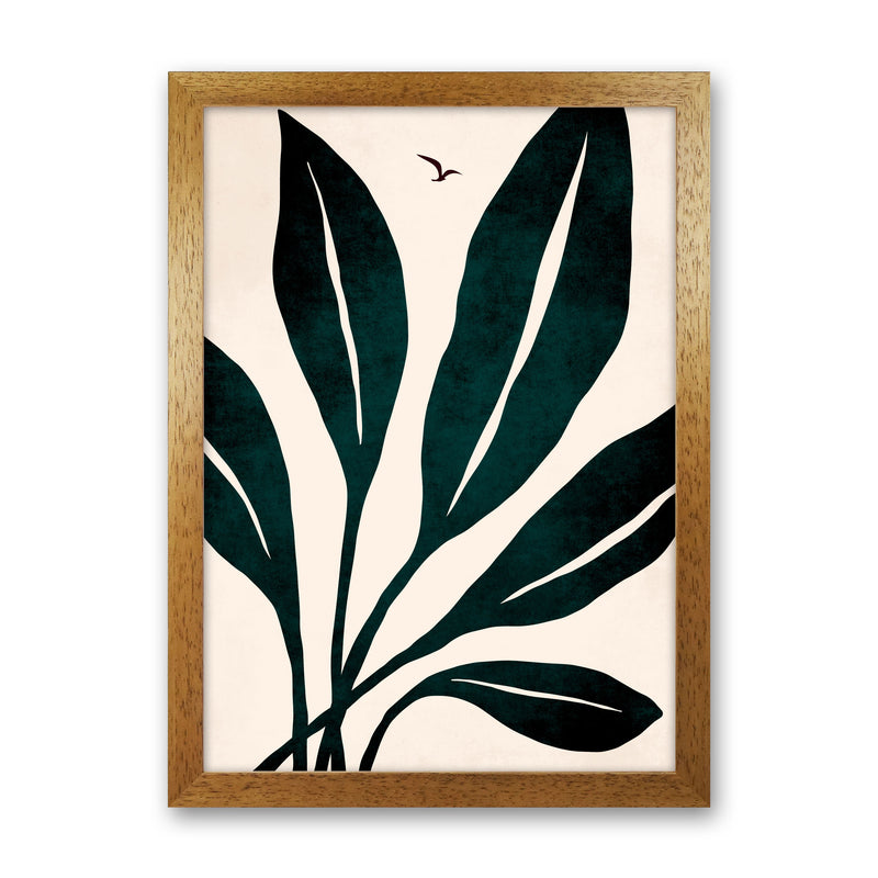 Ophelia - verde Art Print by Kubistika Oak Grain