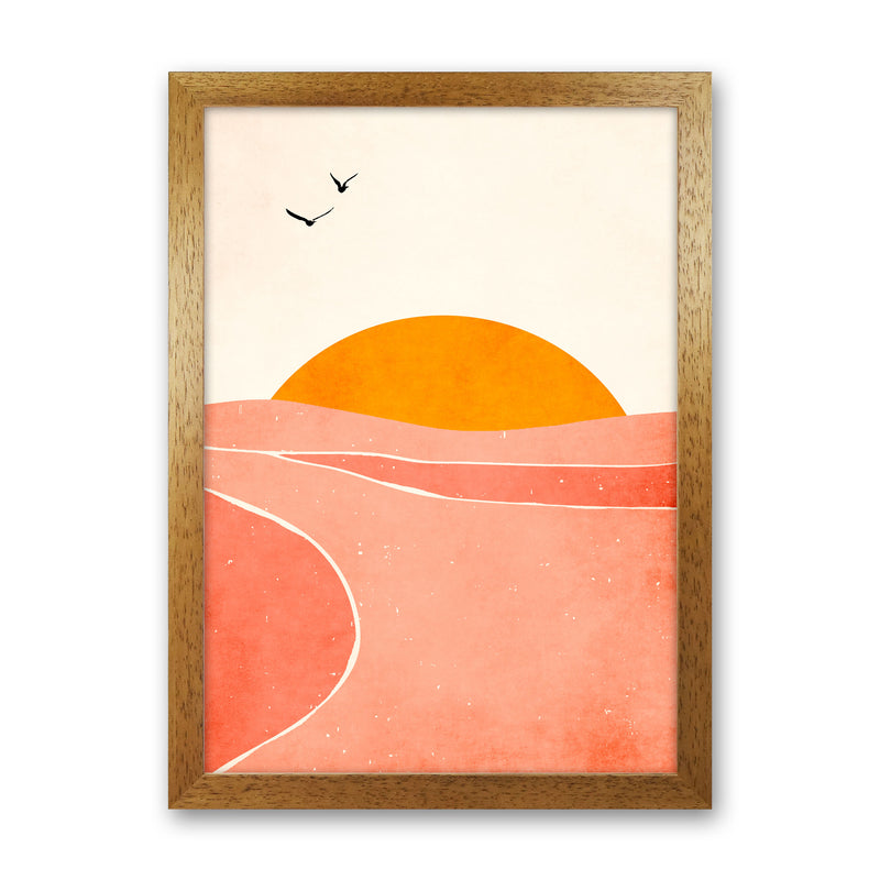 Dancing In The Sun Art Print by Kubistika Oak Grain