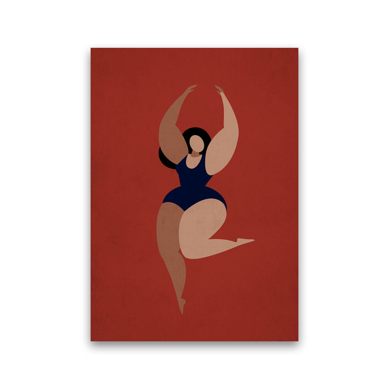 Prima Ballerina Vintage Art Print by Kubistika Print Only