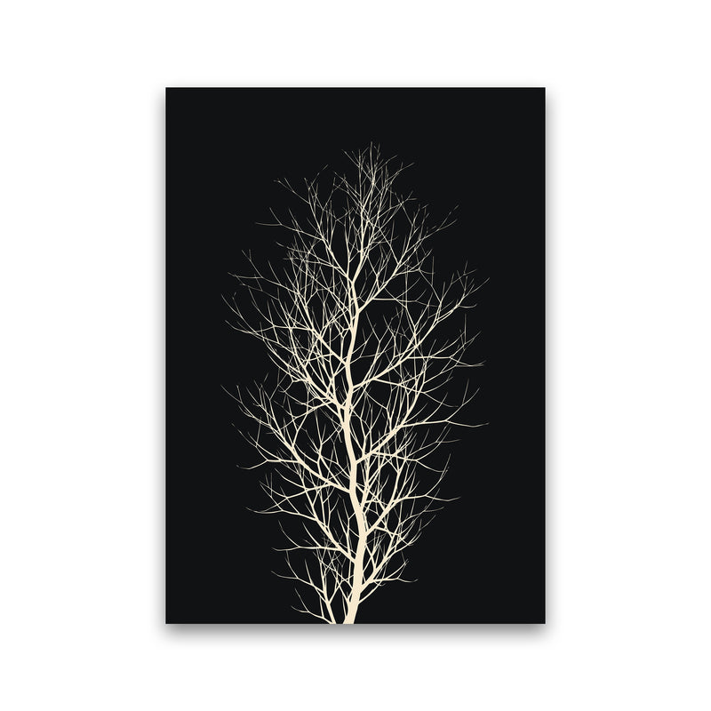 The Tree - WHITE Contemporary Art Print by Kubistika Print Only