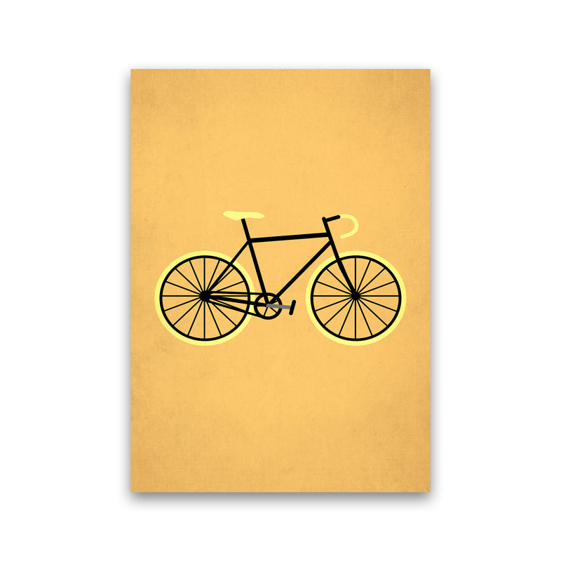 Bicycle Love Modern Art Print by Kubistika Print Only