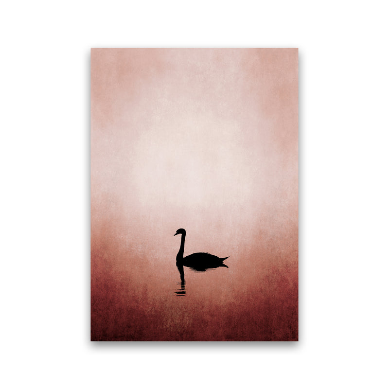 The Swan Contemporary Art Print by Kubistika Print Only