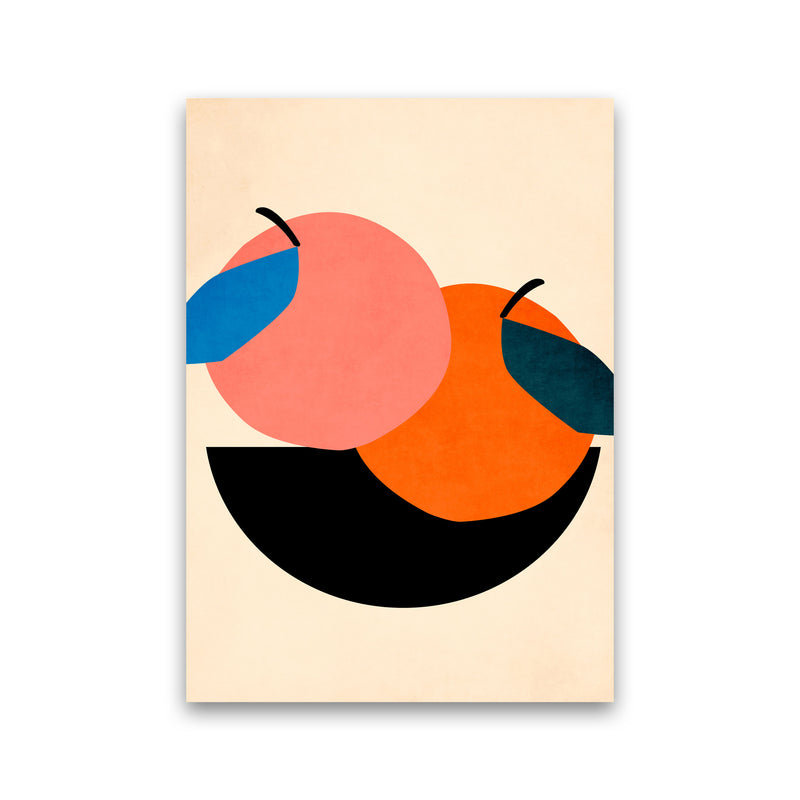Two Apples Art Print by Kubistika Print Only