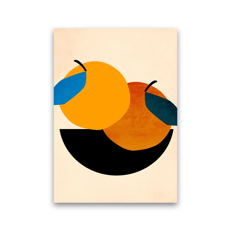 Two Oranges X Art Print by Kubistika Print Only