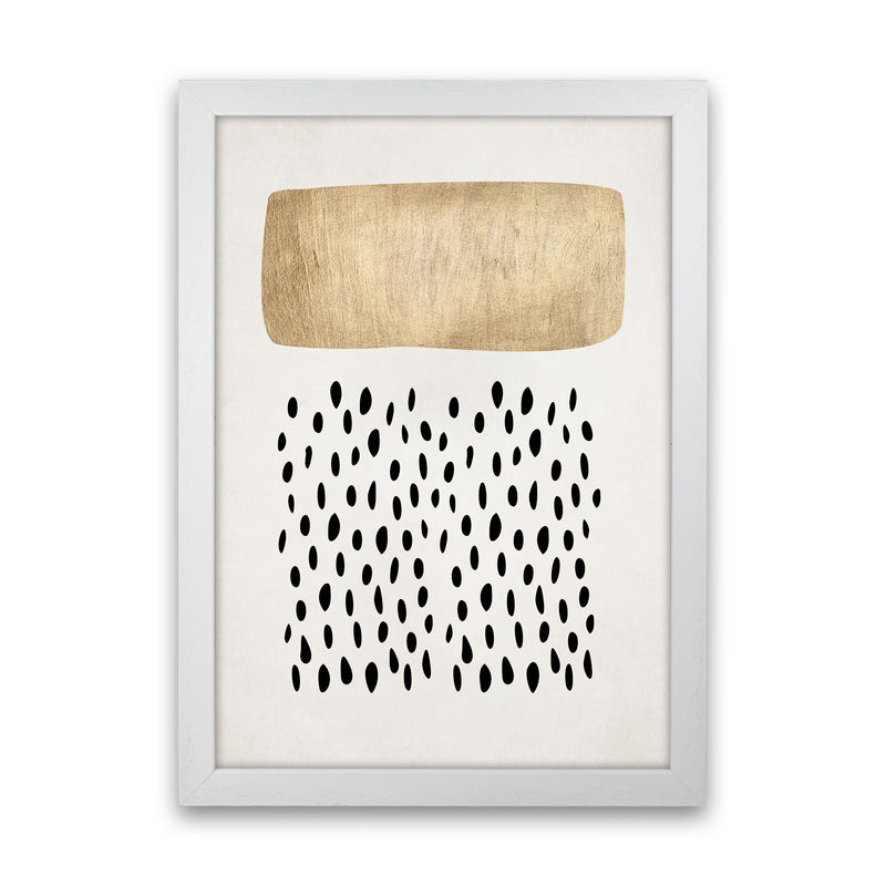 Opus No Contemporary Art Print by Kubistika White Grain