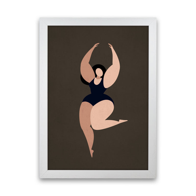Prima Ballerina Y Art Print by Kubistika White Grain