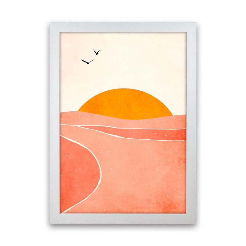 Dancing In The Sun Art Print by Kubistika White Grain