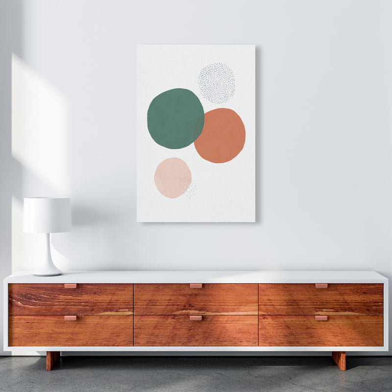 Abstract Soft Circles Art Print by Laura Irwin A1 Canvas
