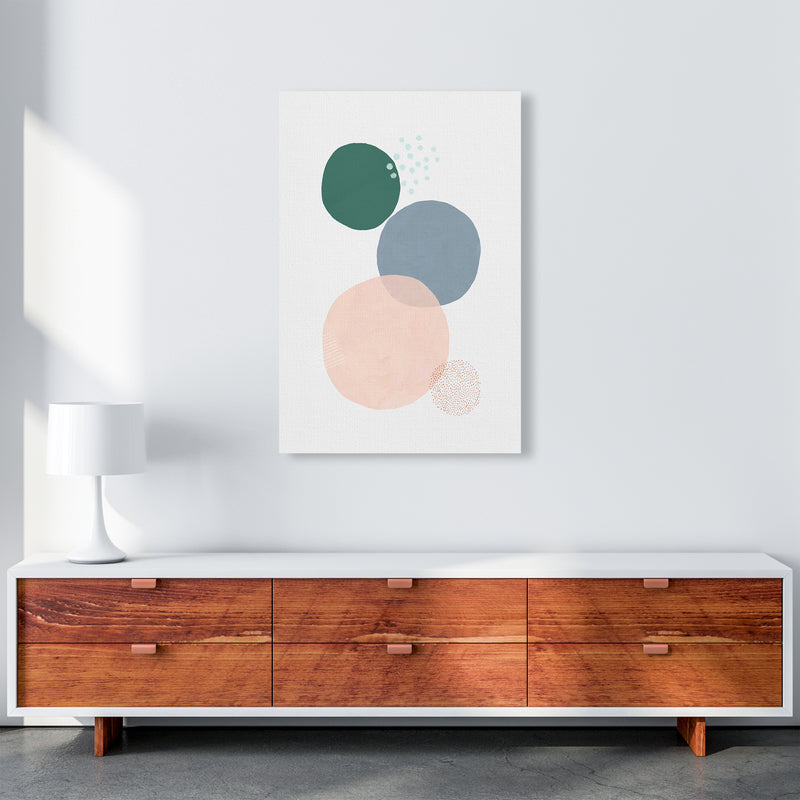 Abstract Soft Circles Part 3 Art Print by Laura Irwin A1 Canvas