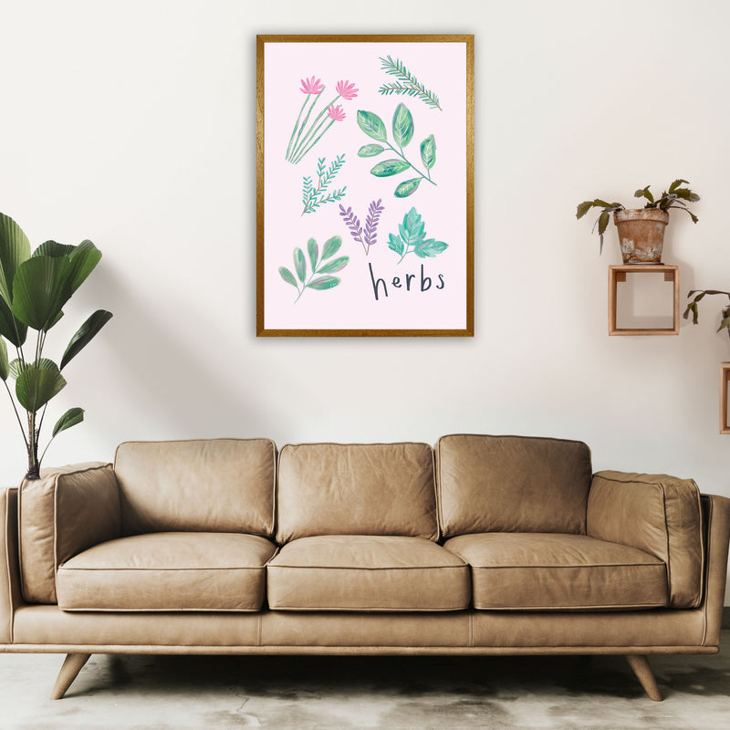 Herbs  Art Print by Laura Irwin A1 Print Only