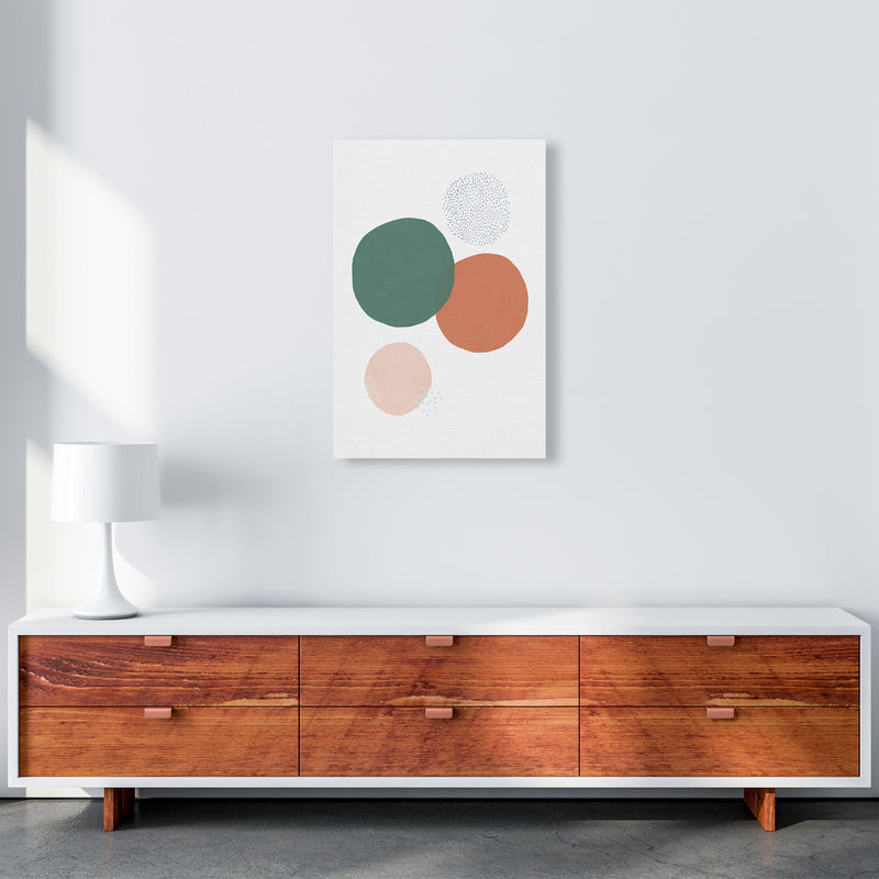 Abstract Soft Circles Art Print by Laura Irwin A2 Canvas