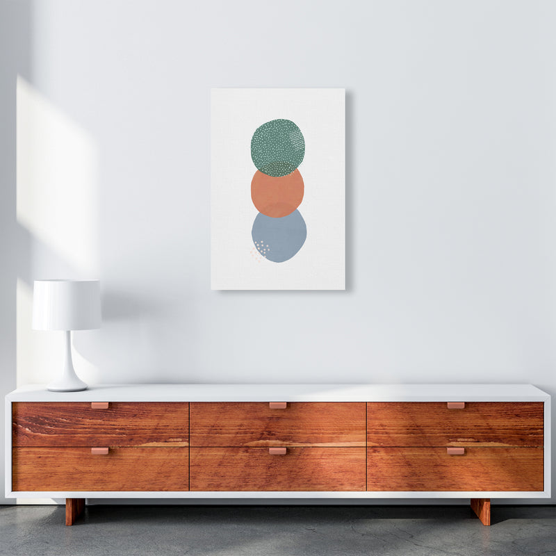 Abstract Soft Circles Part 2 Art Print by Laura Irwin A2 Canvas