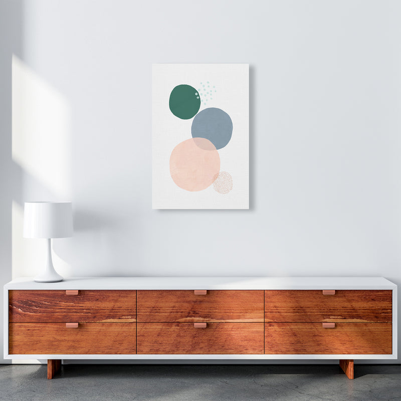 Abstract Soft Circles Part 3 Art Print by Laura Irwin A2 Canvas
