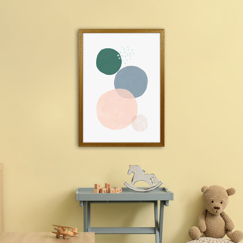Abstract Soft Circles Part 3 Art Print by Laura Irwin A2 Print Only