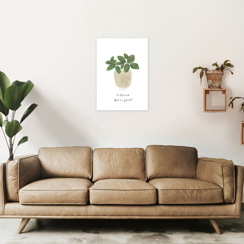 Nerve Plant  Art Print by Laura Irwin A2 Black Frame