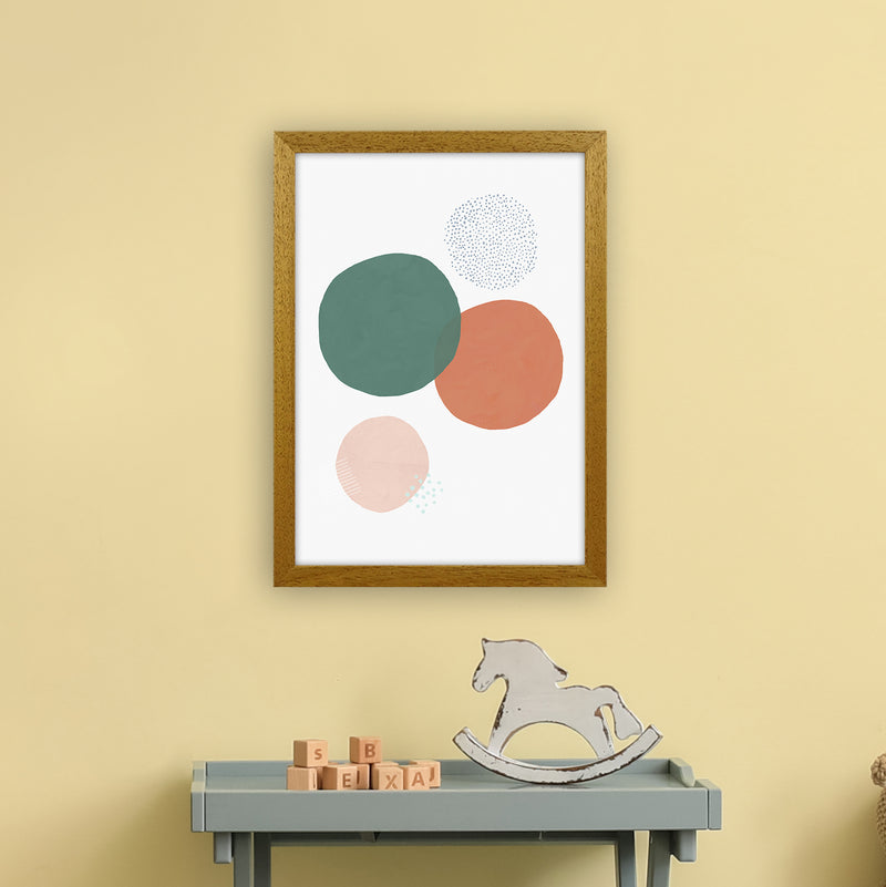 Abstract Soft Circles Art Print by Laura Irwin A3 Print Only