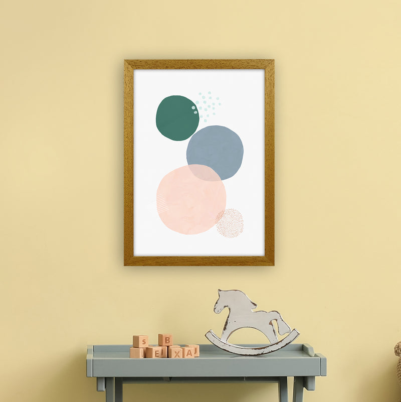 Abstract Soft Circles Part 3 Art Print by Laura Irwin A3 Print Only