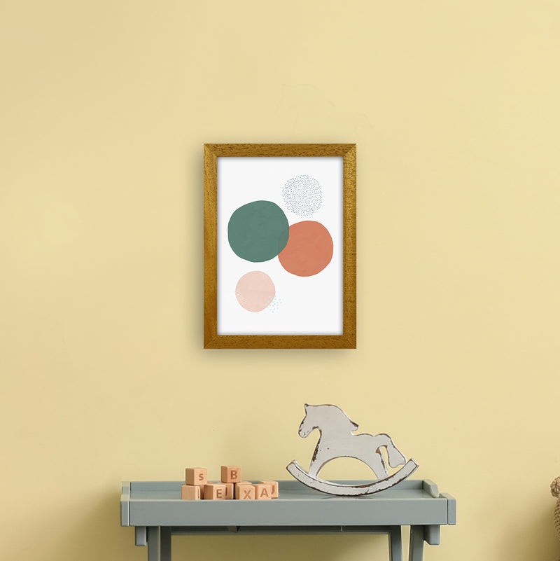 Abstract Soft Circles Art Print by Laura Irwin A4 Print Only