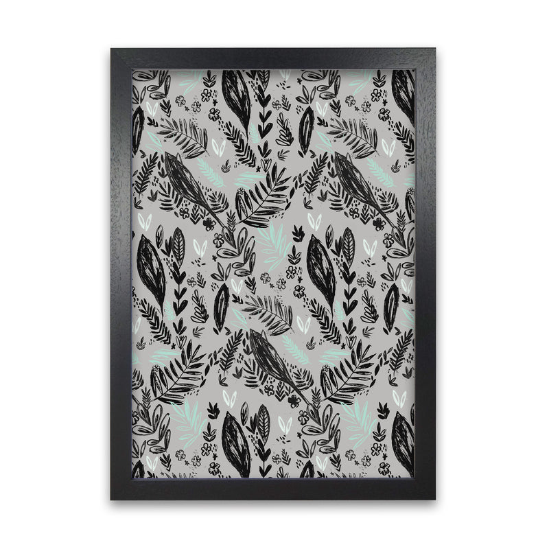 Laura Irwin Inky Jungle Pattern A1 White with White Mount