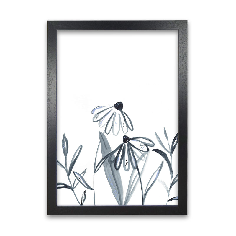 Laura Irwin Meadow Line Work A1 White with White Mount