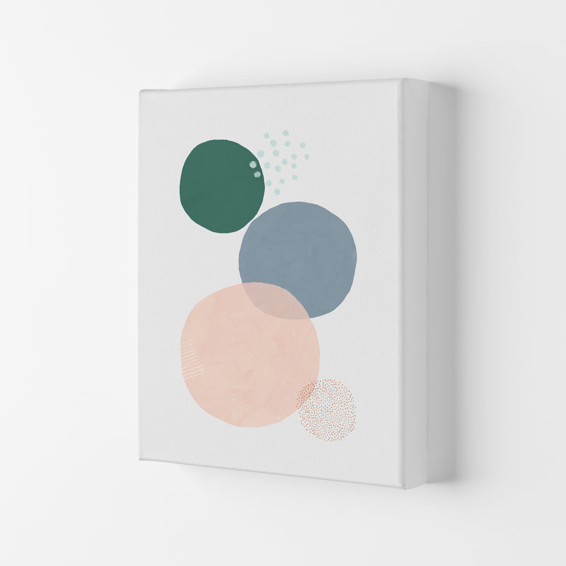 Abstract Soft Circles Part 3 Art Print by Laura Irwin Canvas