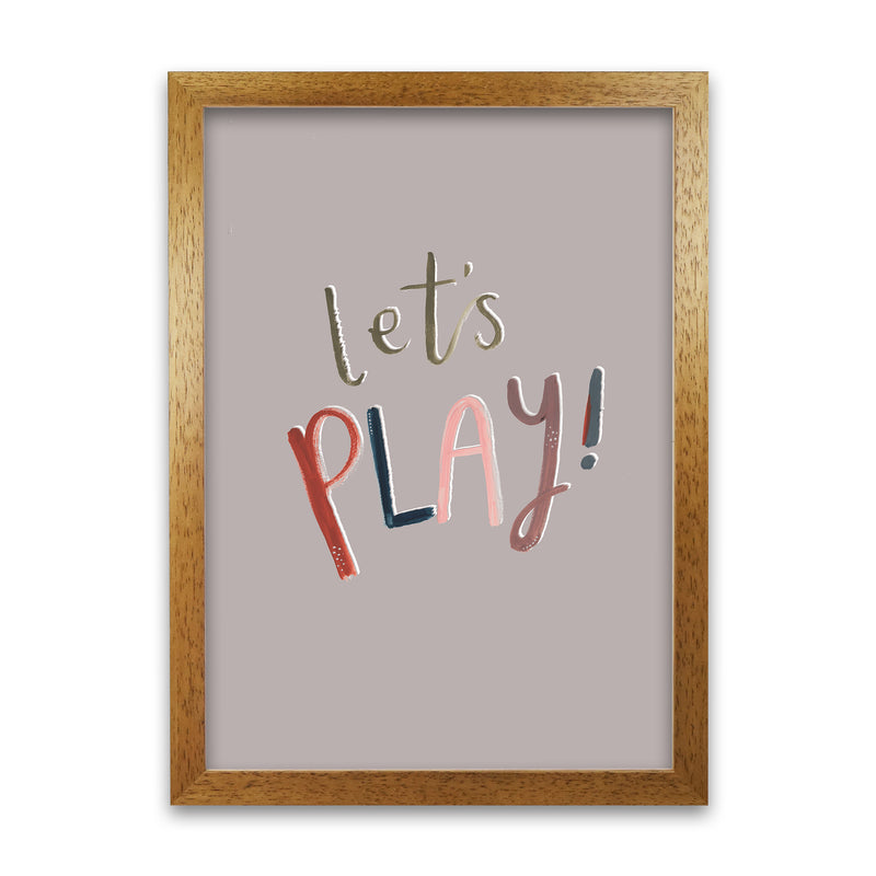 Laura Irwin Let's Play A1 Print Only with White Mount