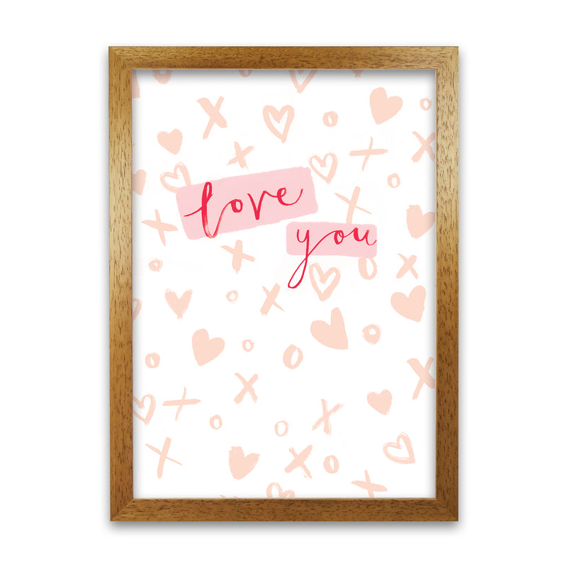 Laura Irwin Love You A1 Print Only with White Mount
