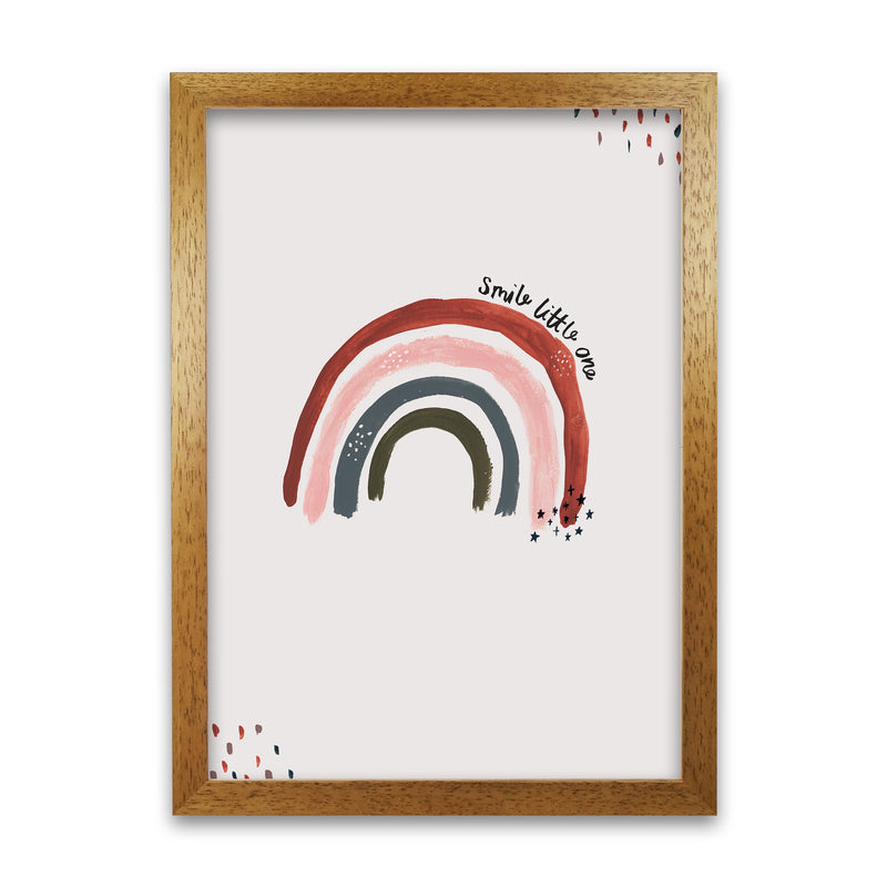 Laura Irwin Smile Litte One Rainbow Portrait A1 Print Only with White Mount