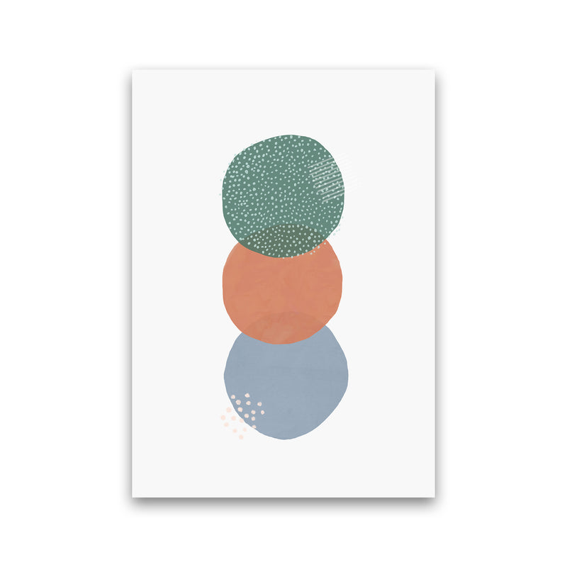 Abstract Soft Circles Part 2 Art Print by Laura Irwin Print Only