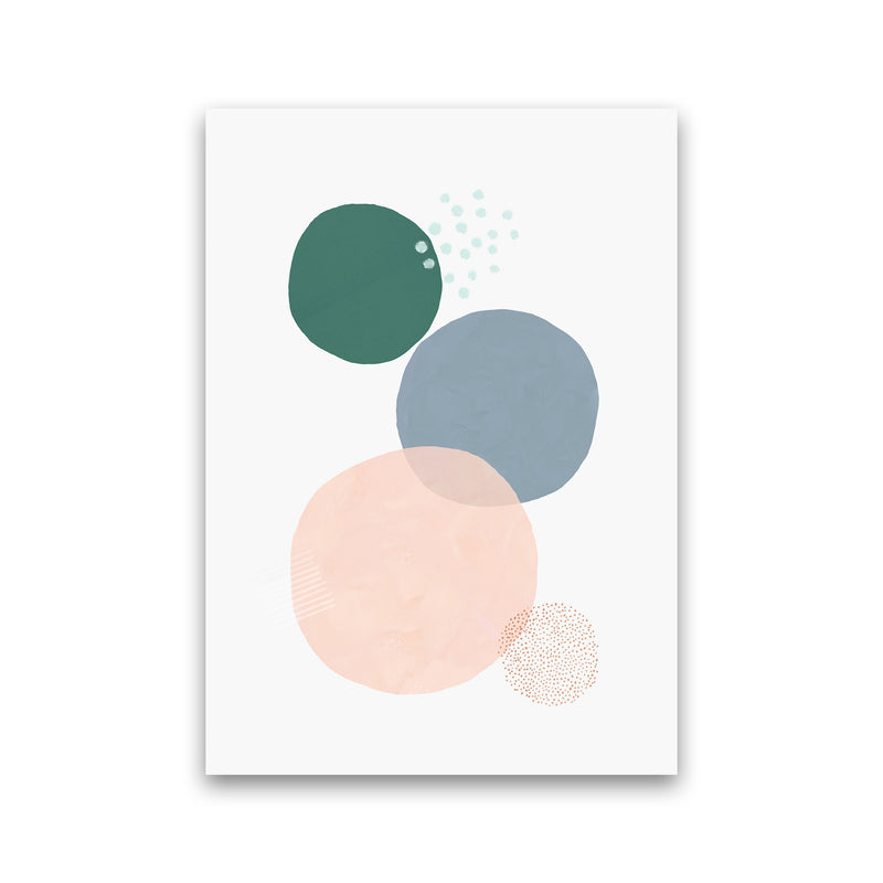 Abstract Soft Circles Part 3 Art Print by Laura Irwin Print Only