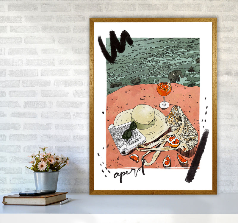 Aperol Art Print by Lucy Michelle A1 Print Only