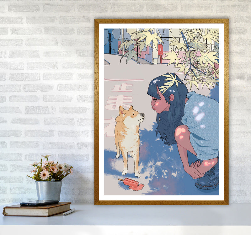 Shiba Art Print by Lucy Michelle A1 Print Only