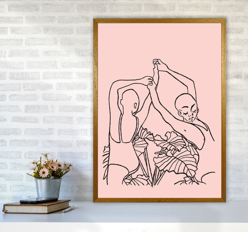 The Dancers Art Print by Lucy Michelle A1 Print Only