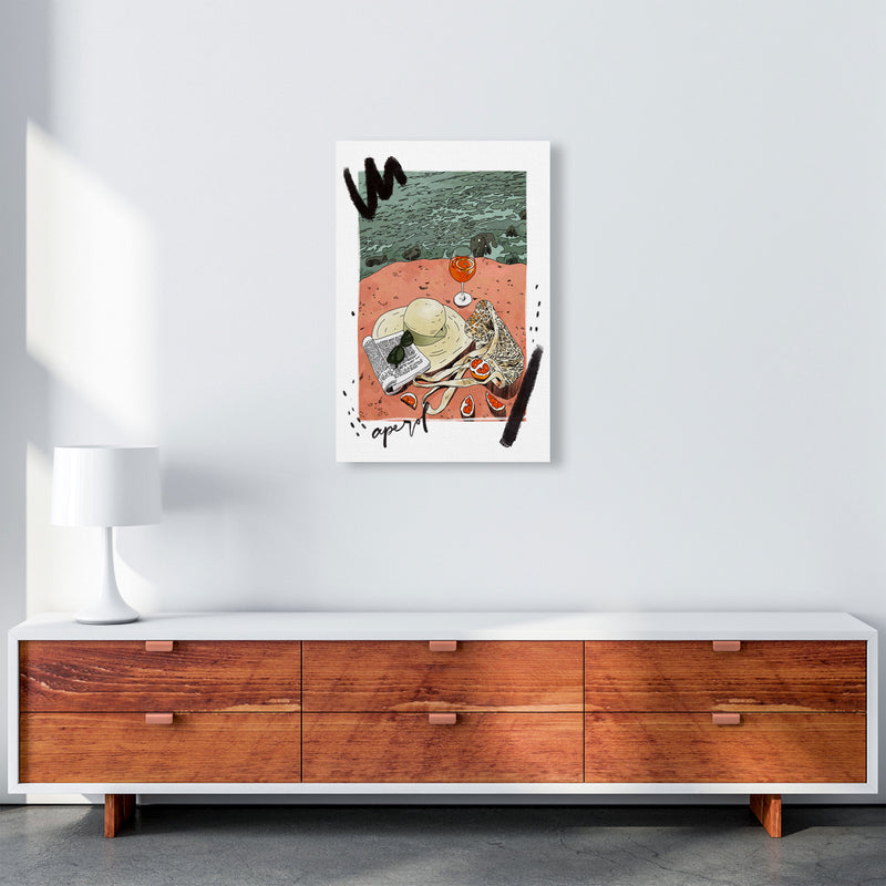 Aperol Art Print by Lucy Michelle A2 Canvas