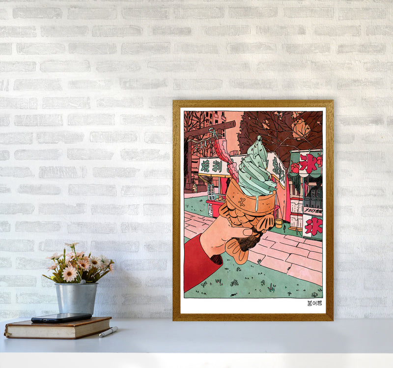 Bungeo Ppang Art Print by Lucy Michelle A2 Print Only