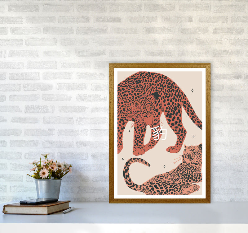 Leopards Art Print by Lucy Michelle A2 Print Only