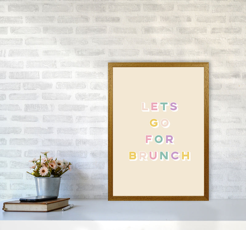Lets Go For Brunch Art Print by Lucy Michelle A2 Print Only
