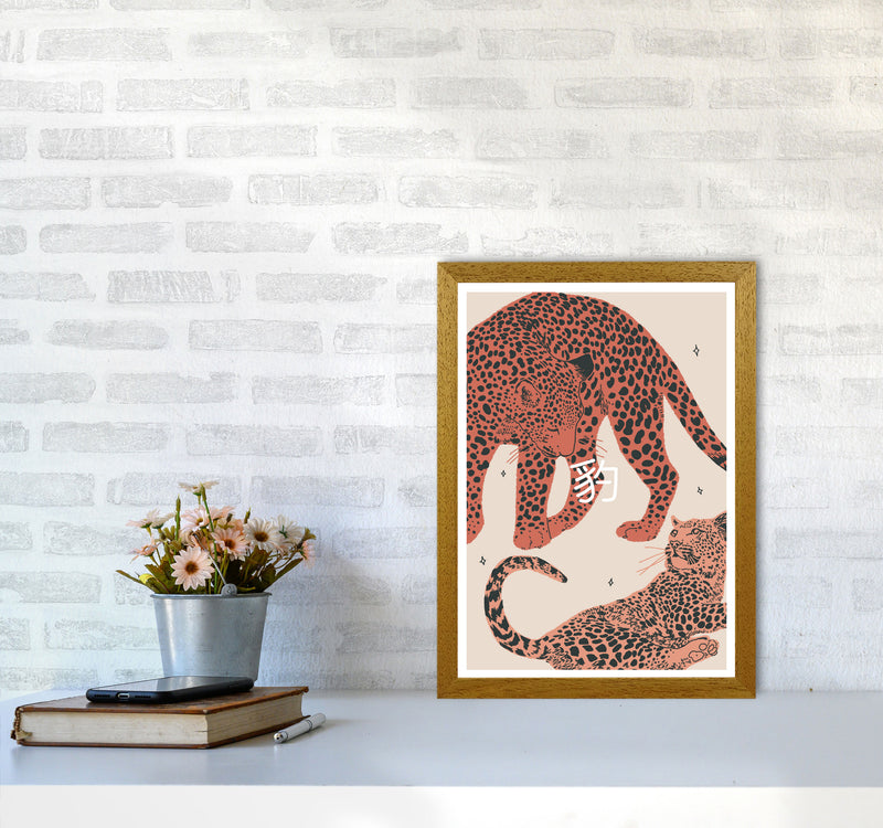 Leopards Art Print by Lucy Michelle A3 Print Only