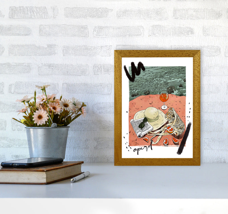 Aperol Art Print by Lucy Michelle A4 Print Only