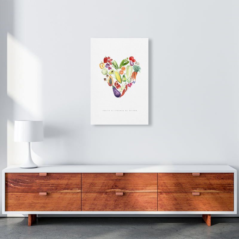 Fruit And Vegetables, Kitchen Food & Drink Art Prints A2 Canvas