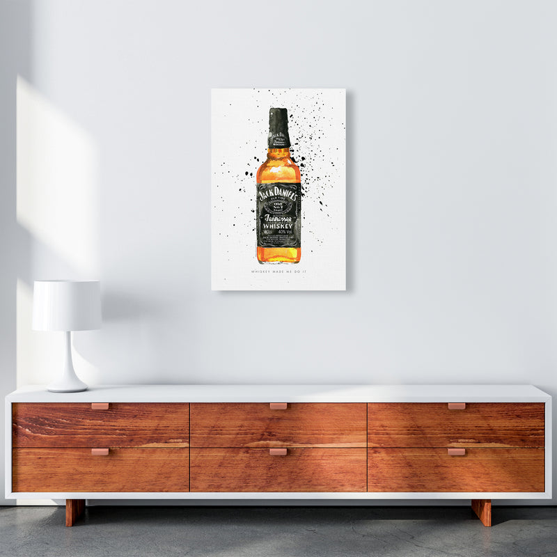 The Whiskey Made Me do It, Kitchen Food & Drink Art Prints A2 Canvas