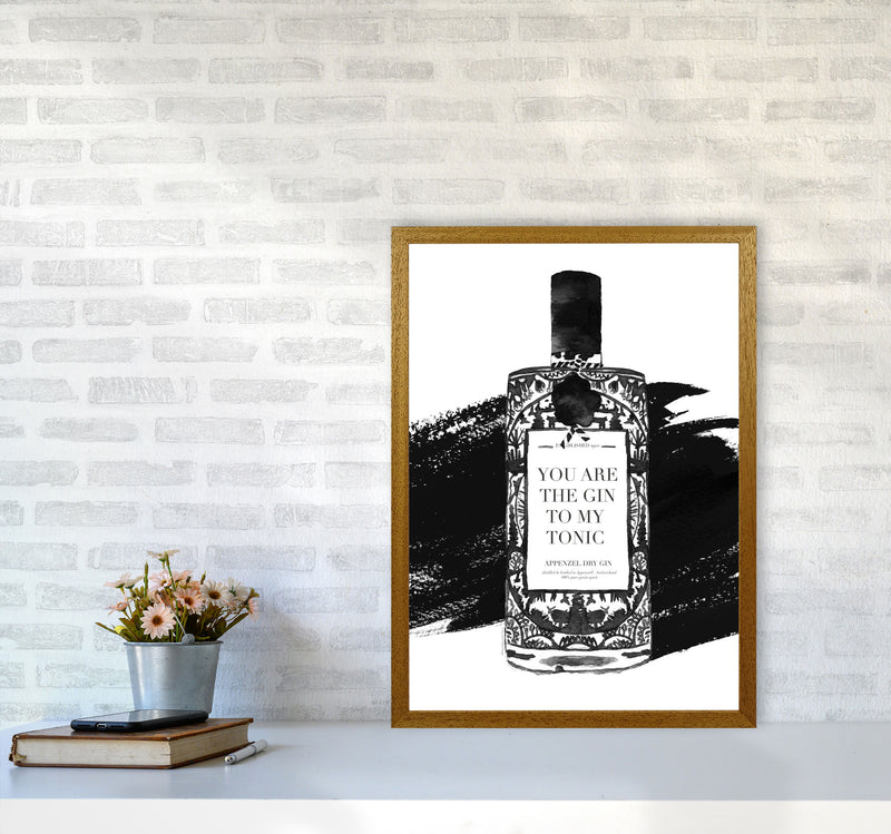 Gin To My Tonic, Kitchen Food & Drink Art Prints A2 Print Only
