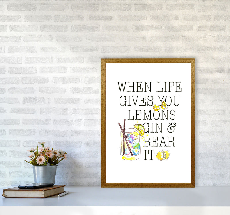 When Gives You Lemons, Kitchen Food & Drink Art Prints A2 Print Only
