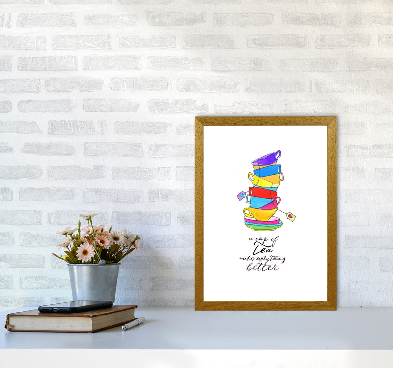 Cup Of Tea, Kitchen Food & Drink Art Prints A3 Print Only