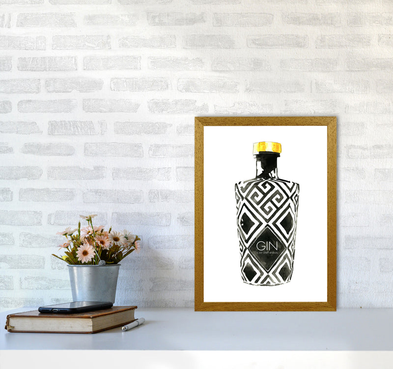 Gin Is My Spirit Animal, Kitchen Food & Drink Art Prints A3 Print Only