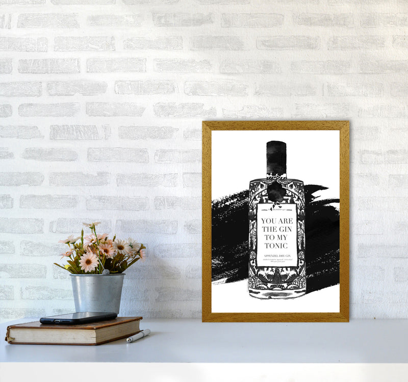 Gin To My Tonic, Kitchen Food & Drink Art Prints A3 Print Only