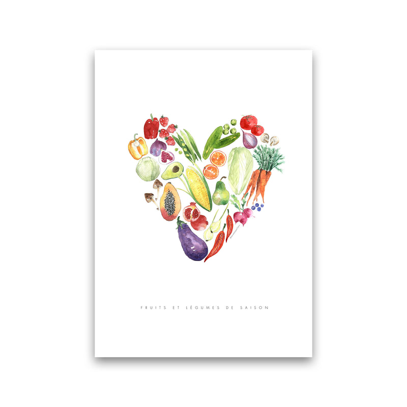 Fruit And Vegetables, Kitchen Food & Drink Art Prints Print Only