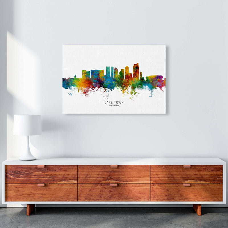 Cape Town South Africa Skyline Art Print by Michael Tompsett A1 Canvas