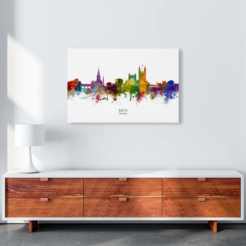 Bath England Skyline Art Print by Michael Tompsett A1 Canvas